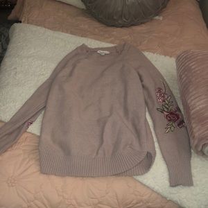 Pink sweater